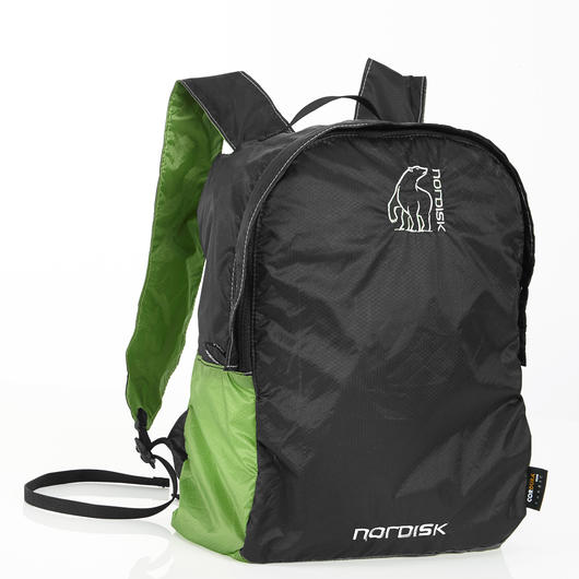 Nordisk Kompaktrucksack Nibe grn/schwarz