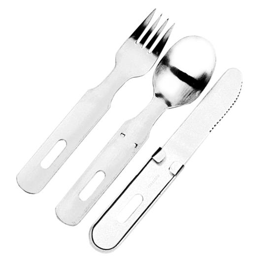 Relags Biwak Trekking Besteck Edelstahl 3-teilig