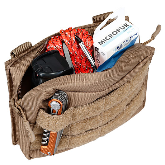 Mil-Tec Molle Belt Pouch SM Dark Coyote Bild 3
