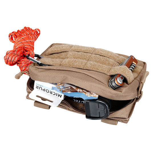 Mil-Tec Molle Belt Pouch SM Dark Coyote Bild 4