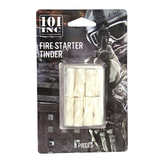 101 INC. Fire Starter Tinder  Anznder 8 Stck