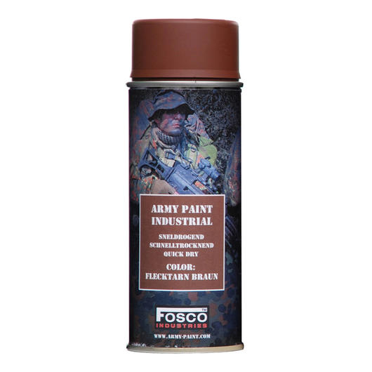 Fosco Army Paint Sprhfarbe flecktarn braun 400ml