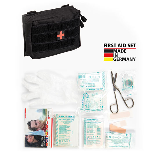 Mil-Tec First Aid Set Leina Pro 25-tlg. schwarz