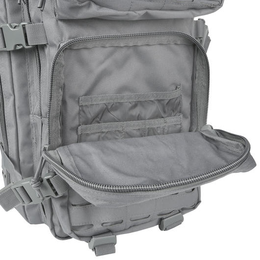 Mil-Tec Rucksack US Assault Pack Laser Cut large 36L Urban grey Bild 11