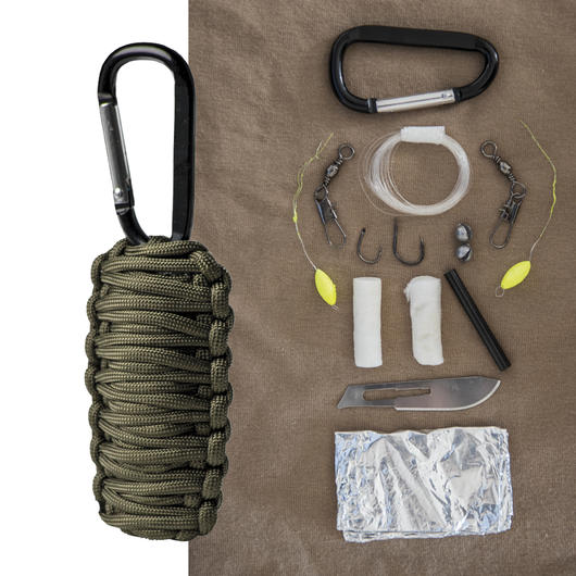 Mil-Tec Survival Kit small oliv