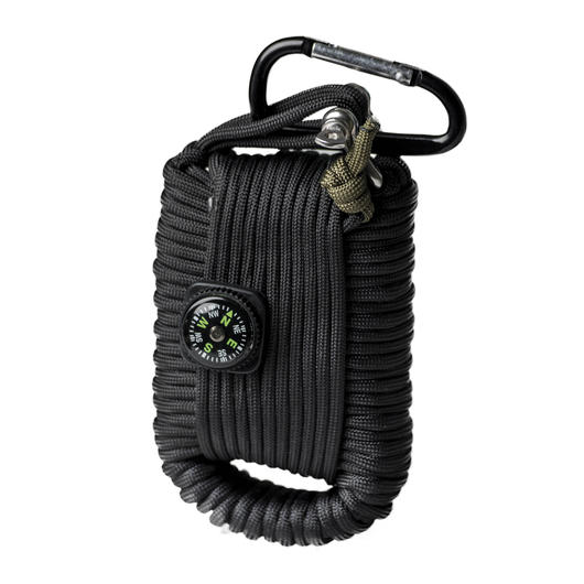 Mil-Tec Paracord Survival Kit large schwarz Bild 2