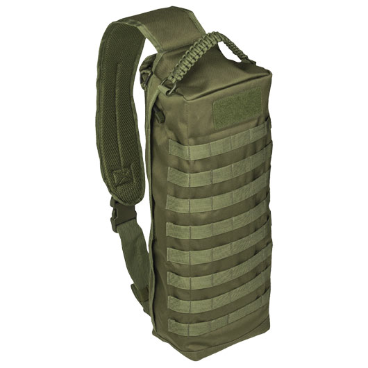 Mil-Tec Umhngetasche Sling Bag Tanker Molle oliv