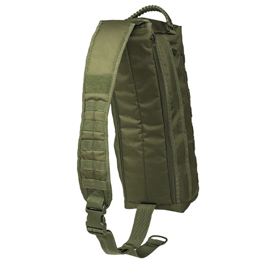 Mil-Tec Umhngetasche Sling Bag Tanker Molle oliv Bild 1