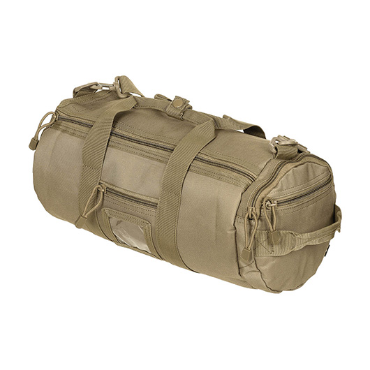 MFH Einsatztasche rund mit MOLLE-System coyote tan