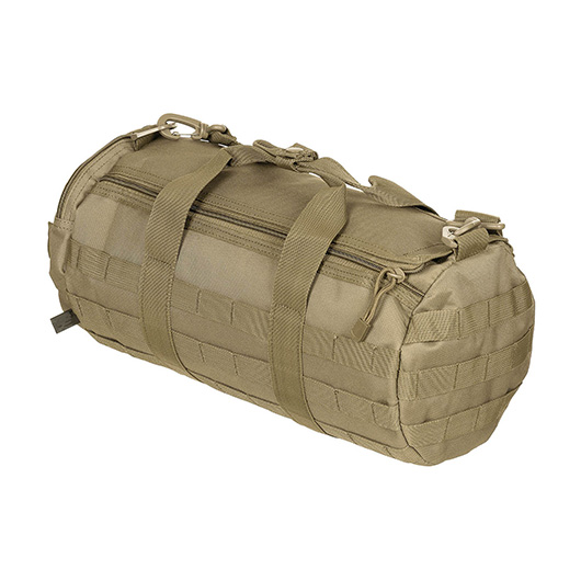 MFH Einsatztasche rund mit MOLLE-System coyote tan Bild 1