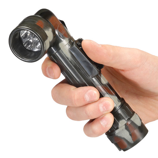 Mil-Tec LED Winkelstablampe medium flecktarn Bild 3