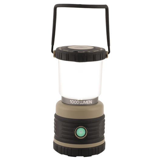 Robens LED-Laterne Lighthouse 1000 Lumen braun wiederaufladbar