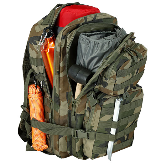 Brandit Rucksack US Cooper Large 40 Liter woodland Bild 9