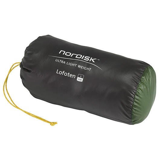 Nordisk 1-Mann-Zelt Lofoten 1 ULW forest green ultraleicht - 490 g(!) Bild 4