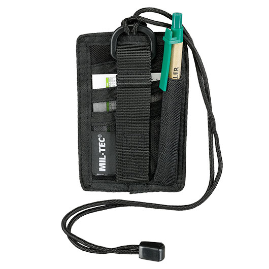 Mil-Tec ID Card Case schwarz Bild 3