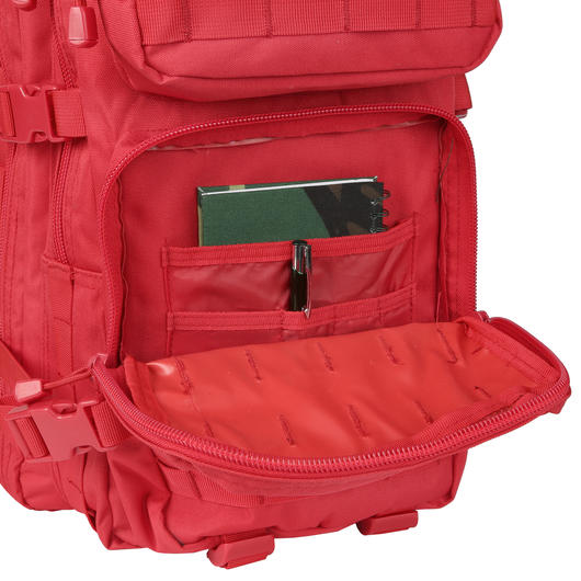 Mil-Tec Rucksack Assault Pack LG 40 Liter signalrot Bild 10
