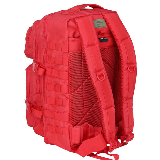 Mil-Tec Rucksack Assault Pack LG 40 Liter signalrot Bild 3