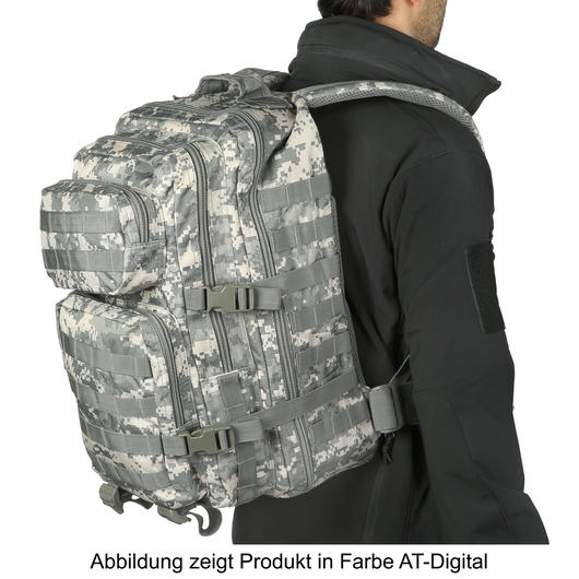 Mil-Tec Rucksack Assault Pack LG 40 Liter signalrot Bild 5