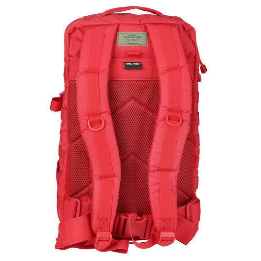 Mil-Tec Rucksack Assault Pack LG 40 Liter signalrot Bild 7
