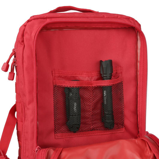 Mil-Tec Rucksack Assault Pack LG 40 Liter signalrot Bild 8