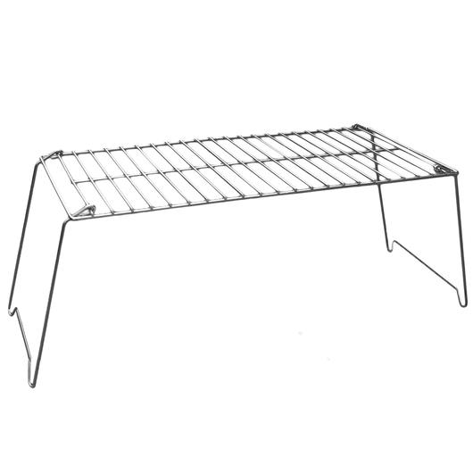 Origin Outdoors Klappgrill XL verchromt 60 x 30 cm