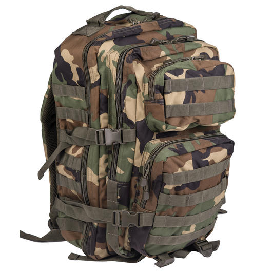 Mil-Tec Rucksack US Assault Pack LG 40 Liter woodland