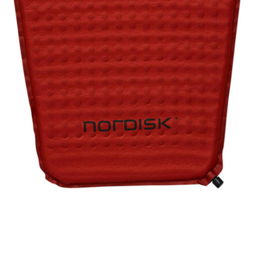 Nordisk Isomatte Vanna 2.5 rot / schwarz selbstaufblasend mit extrem kleinem Packma Bild 1