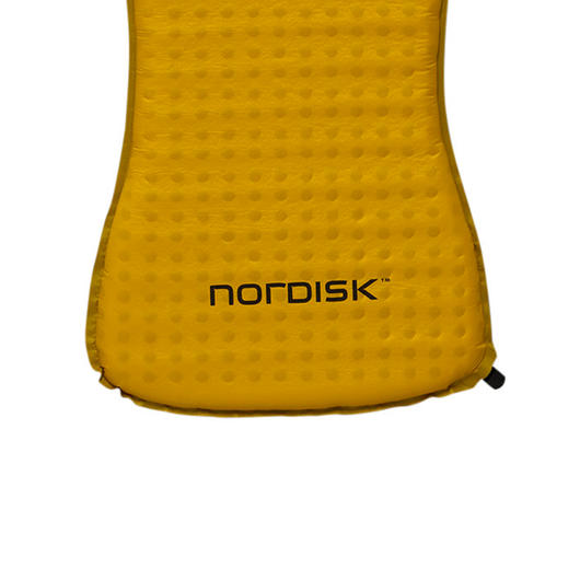 Nordisk Isomatte Grip 3.8 R gelb /schwarz selbstaufblasend mit extrem kleinem Packma Bild 1