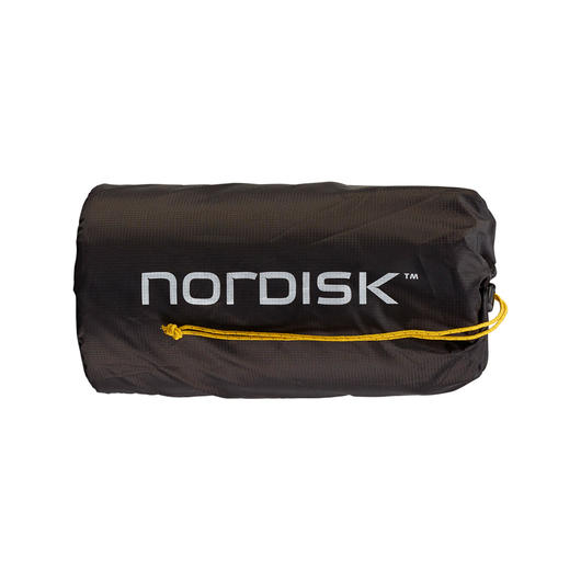 Nordisk Isomatte Grip 3.8 R gelb /schwarz selbstaufblasend mit extrem kleinem Packma Bild 2