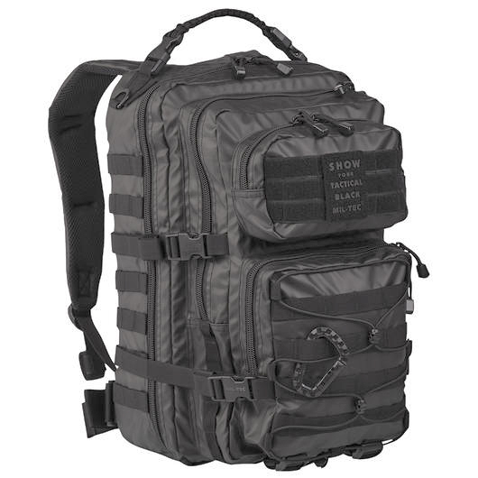 Mil-Tec Rucksack US Assault Pack large 36 Liter tactical black