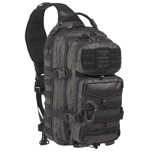 Mil-Tec Rucksack One Strap Assault Pack large 29 Liter tactical black