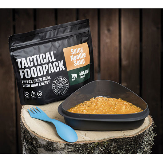 Tactical Foodpack Outdoor-Nahrungsmittel Würzige Nudelsuppe 70 g Beutel