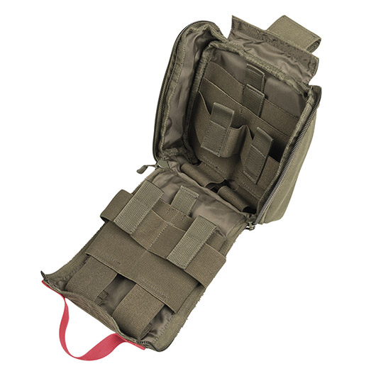 Mil-Tec IFAK Medic Pouch Laser Cut oliv Bild 1