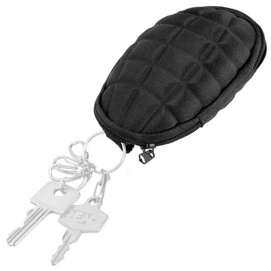 Barbaric Schlsseltasche Granate schwarz