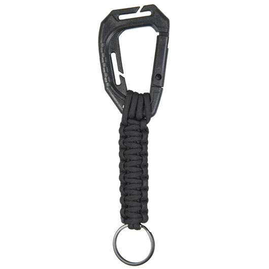 Mil-Tec Schlsselanhnger mit Molle-Karabiner schwarz