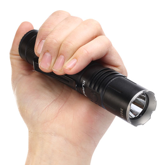 Klarus LED-Taschenlampe 360X1 Tactical Light 1800 Lumen Komplettset inkl. Akku, Holster, Lanyard, Ladekabel Bild 7