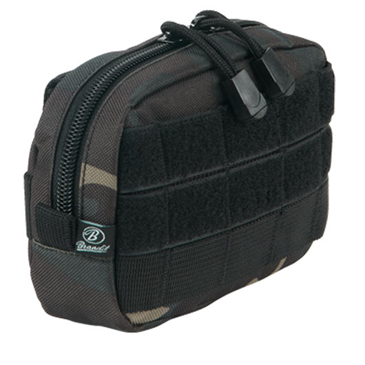 Brandit Mehrzwecktasche Molle Compact darkcamo 11 x 15 cm fr Ausrstung