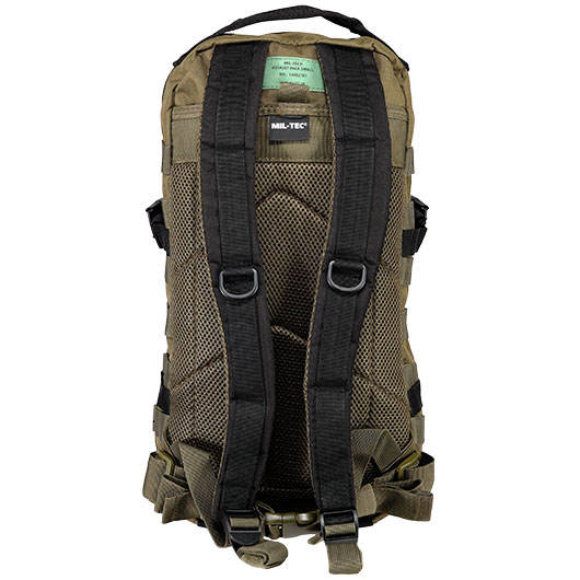Mil-Tec Rucksack Assault Ranger Pack 20 Liter green/schwarz Bild 2