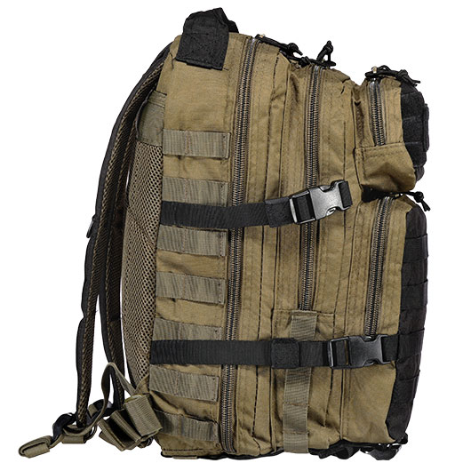 Mil-Tec Rucksack Assault Ranger Pack 20 Liter green/schwarz Bild 3