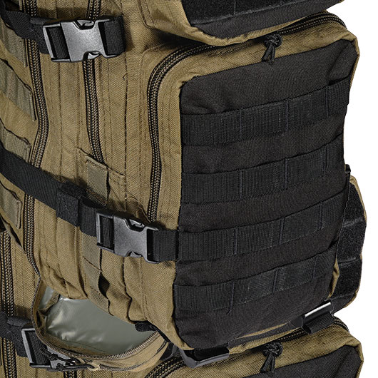 Mil-Tec Rucksack Assault Ranger Pack 20 Liter green/schwarz Bild 7