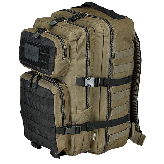 Mil-Tec Rucksack US Assault Pack LG Ranger 36 Liter green/schwarz Bild 2