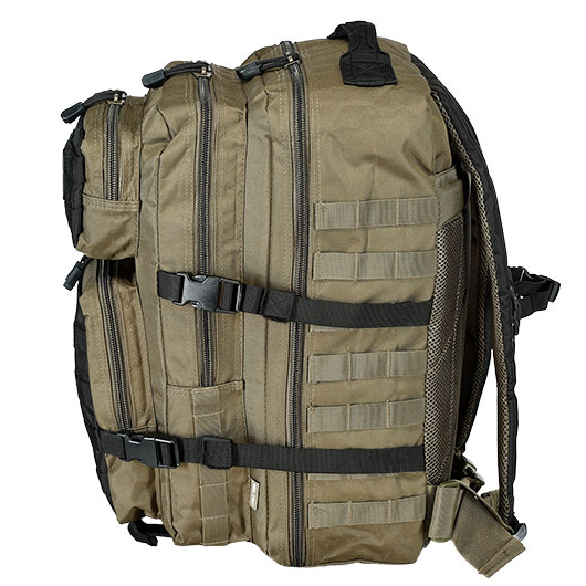 Mil-Tec Rucksack US Assault Pack LG Ranger 36 Liter green/schwarz Bild 3