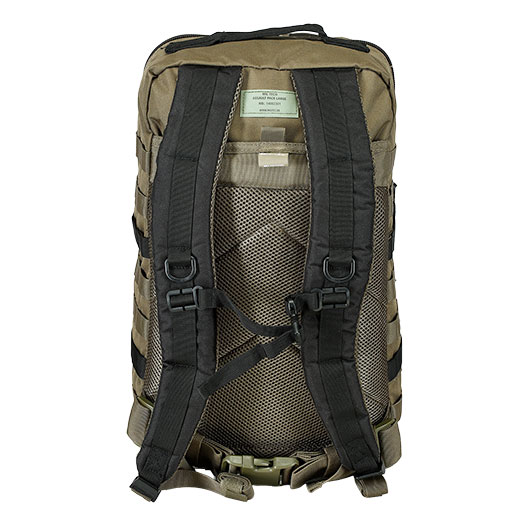 Mil-Tec Rucksack US Assault Pack LG Ranger 36 Liter green/schwarz Bild 5