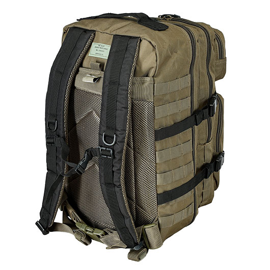 Mil-Tec Rucksack US Assault Pack LG Ranger 36 Liter green/schwarz Bild 6