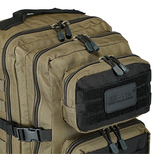 Mil-Tec Rucksack US Assault Pack LG Ranger 36 Liter green/schwarz Bild 8