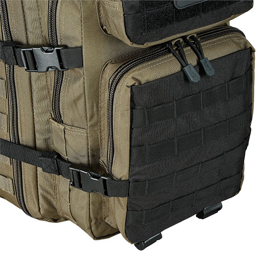 Mil-Tec Rucksack US Assault Pack LG Ranger 36 Liter green/schwarz Bild 9