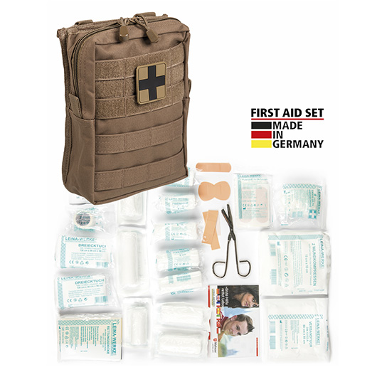 Mil-Tec Erste Hilfe Set Large Leina Pro 43 tlg. LG coyote