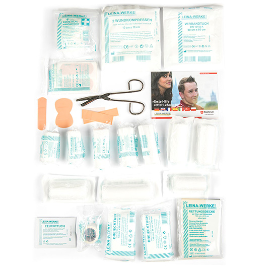 Mil-Tec Erste Hilfe Set Large Leina Pro 43 tlg. LG coyote Bild 2