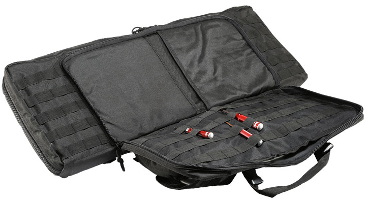 Mil-Tec Futteral Rifle Case medium Gewehrtasche schwarz Bild 4