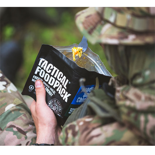 Tactical Foodpack Outdoor Mahlzeit Hhnchen mit Nudeln Bild 7